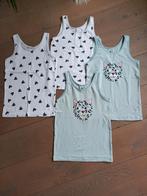 Maat 134 / 140 : ondergoed 4 hemdjes Hema goede propere staa, Kinderen en Baby's, Nacht- of Onderkleding, Gebruikt, Meisje, Ophalen of Verzenden