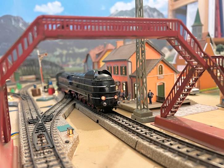 🔥 Märklin SK 800 (H0) — jaren 50 — Zeer goede staat —, Hobby en Vrije tijd, Modeltreinen | H0, Gebruikt, Locomotief, Wisselstroom