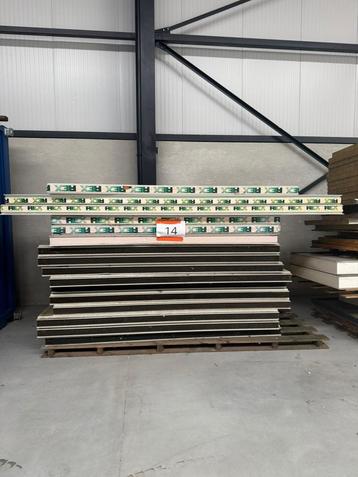SANDWICHPANELEN (verschillende maten en diktes) beschikbaar voor biedingen