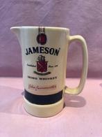 Jameson Irish Whiskey stenen kan groot beige, groene boord J, Ophalen of Verzenden, Zo goed als nieuw, Gebruiksvoorwerp