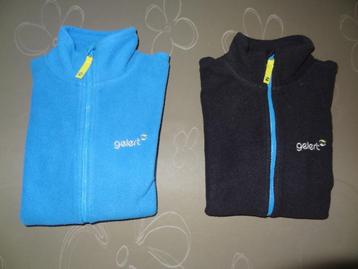 Pakketje mooie sportieve fleece vestjes "Gelert"(mt 9-10 j)  beschikbaar voor biedingen