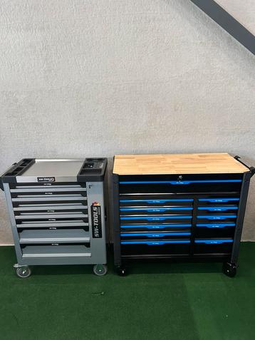 Nieuwe gevulde gereedschapwagens met showroom vanaf €300 beschikbaar voor biedingen