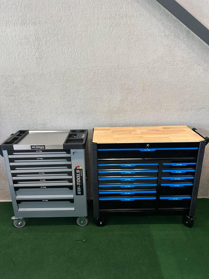 Nieuwe gevulde gereedschapwagens met showroom vanaf €300, Auto diversen, Autogereedschap, Nieuw, Ophalen