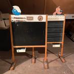 vintage krijtbord - magneet - telraam - retro, Krijtbord, Ophalen of Verzenden, Zo goed als nieuw