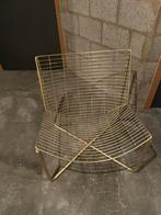 Design stoel goud, Huis en Inrichting, Stoelen, Ophalen, Zo goed als nieuw