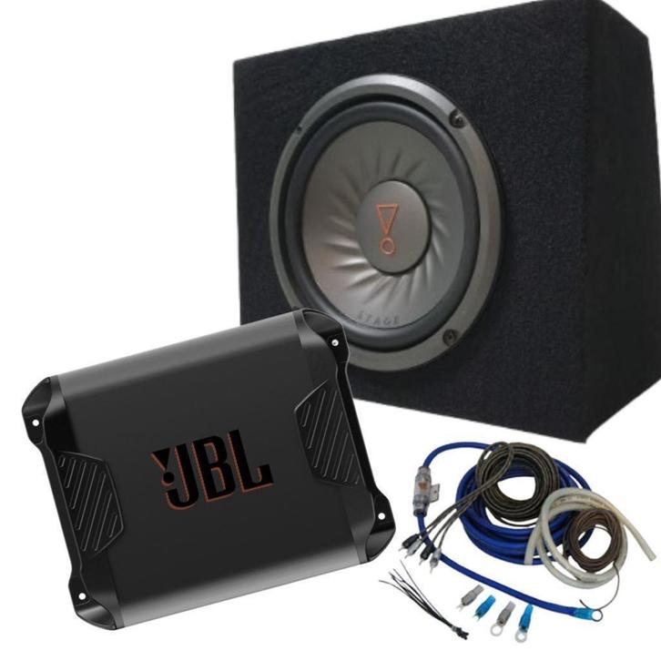 JBL A652 versterker + Subwoofer set 8Inch, Auto diversen, Autospeakers, Nieuw, Ophalen of Verzenden
