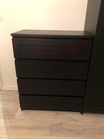 Ikea Malm ladekast 4 lades, Huis en Inrichting, Kasten | Ladekasten, Ophalen, Zo goed als nieuw