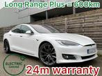 Tesla Model S Long Range Plus * MY21 * 57847eu net, Autos, 2100 kg, 5 places, Carnet d'entretien, Cuir