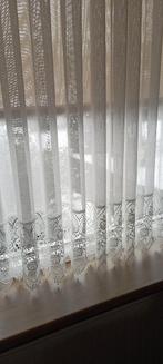 Vitrage met kant, Huis en Inrichting, Stoffering | Gordijnen en Lamellen, Ophalen, Gebruikt, 100 tot 150 cm, 150 tot 200 cm