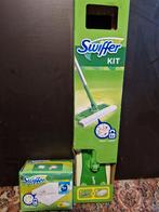 SWIFFER KIT + 1 BOÎTE DE 18 LINGETTES NOUVEAU, Huis en Inrichting, Schoonmaakartikelen, Ophalen, Mop of Dweil