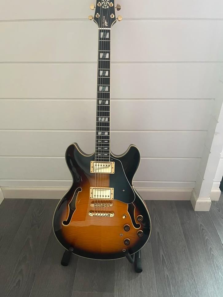 Ibanez Signature JSM10-VYS John Scofield, Musique & Instruments, Instruments à corde | Guitares | Électriques, Comme neuf, Hollow body