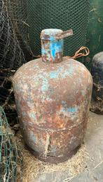 Oude gasfles, Ophalen, Gebruikt
