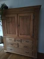 Eiken buffetkast, Huis en Inrichting, Kasten | Buffetkasten, Ophalen, Gebruikt, 150 tot 200 cm, Eikenhout
