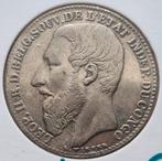 2 Francs 1896 Belgisch Congo, Zilver, Ophalen of Verzenden, Losse munt, Zilver