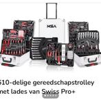 610 delig gereedschapstrolley met lades van Swiss Pro+, Nieuw, Ophalen