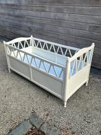 Prachitg vintage Kinderbed wit met matras afwasbaar, Kinderen en Baby's, Ophalen, Gebruikt, Minder dan 140 cm, Matras