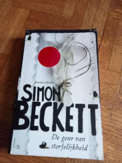 Simon Beckett De geur van sterfelijkheid, Livres, Thrillers, Utilisé, Enlèvement ou Envoi