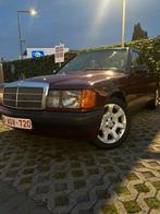 Mercedes 190E, Auto's, Automaat, Alarm, Rood, Achterwielaandrijving