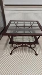 Salontafel, Ophalen, Glas