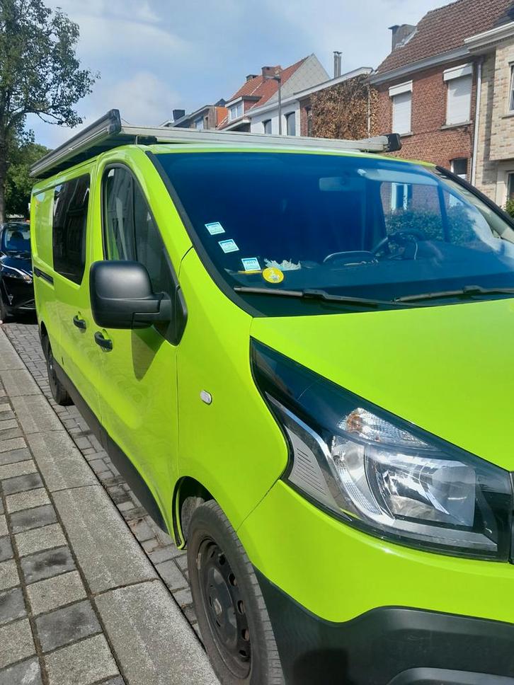 Zelfbouw camper Renault Vraagprijs of fatsoenlijk bod, Caravans en Kamperen, Mobilhomes, Particulier, tot en met 6, Handgeschakeld