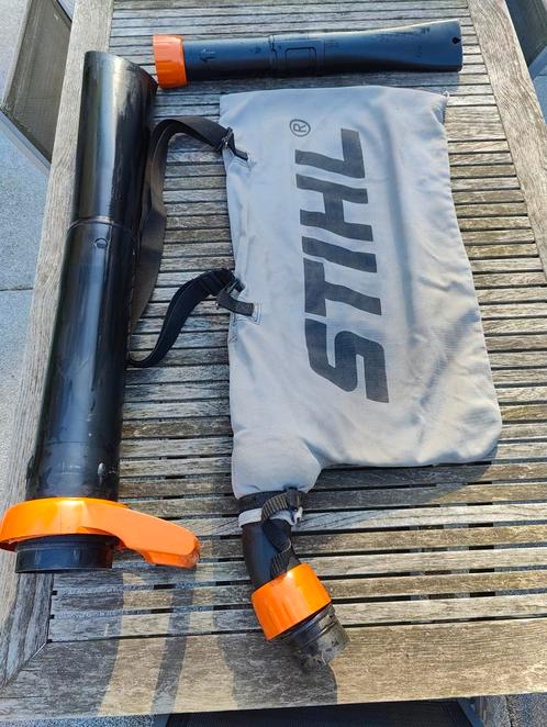 Stihl ombouwset bladblazer-zuiger, Tuin en Terras, Bladblazers, Zo goed als nieuw, Ophalen of Verzenden