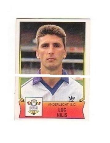 Panini / Football ' 92 / RSCA / Luc Nilis beschikbaar voor biedingen