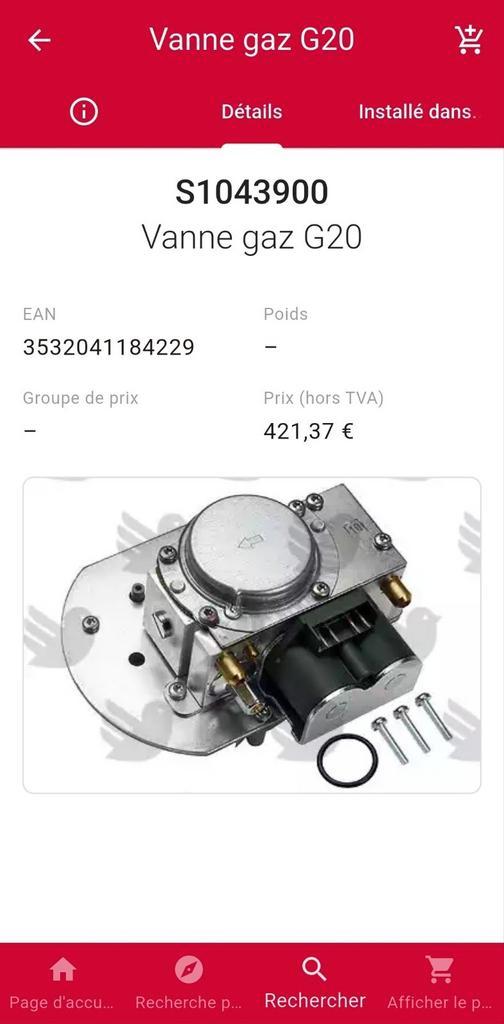 Vanne Gaz G20 Bulex Thermomax neuve., Collections, Collections Autre, Neuf, Enlèvement ou Envoi