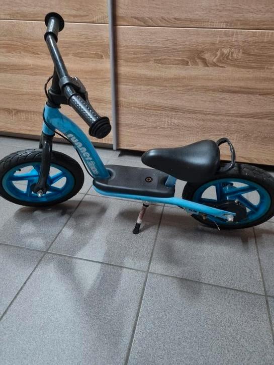 Kinderfiets zonder pedalen loopfietsje, Fietsen en Brommers, Steps, Gebruikt, Ophalen