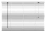 Horizontale lamellen 1m breed, Huis en Inrichting, Stoffering | Gordijnen en Lamellen, Ophalen, Horizontaal, Wit, 50 tot 100 cm