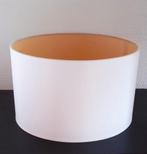 Cilindervormige lampenkap, gebroken wit, E27-fitting NIEUW, Wit, Rond, Nieuw, Ophalen of Verzenden