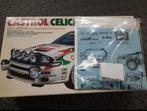Tamiya toyota celica + transkit flying sausage maquette 1/24, Comme neuf, Tamiya, Plus grand que 1:32, Voiture