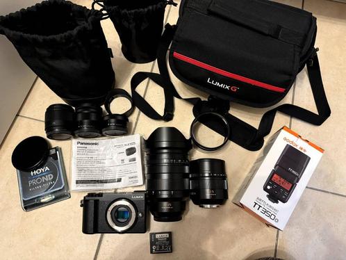 Lot Hybride Panasonic Lumix GX9 + accessoires, Audio, Tv en Foto, Fotografie | Professionele apparatuur, Gebruikt, Ophalen