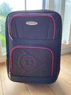 Valise cabine Dunlop tissu avec poches à tirettes+soufflet, Moins de 50 cm, Autres matériaux, Utilisé, Enlèvement ou Envoi