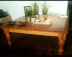 Massive teakhout salontafel, Antiek en Kunst, Ophalen