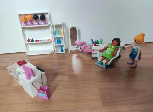 Playmobil - Salon de Coiffure (5487), Kinderen en Baby's, Speelgoed | Playmobil, Zo goed als nieuw, Complete set, Ophalen of Verzenden