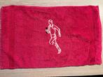 Gastendoekje met geborduurde fitnesser, Ophalen of Verzenden, Nieuw, Overige kleuren, Gastendoekje