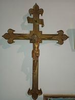Antik kruis beeld, Antiek en Kunst, Ophalen of Verzenden