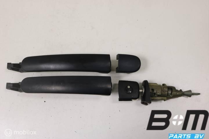 Set portiergrepen met sleutel VW Golf 5 LA5G, Auto-onderdelen, Carrosserie, Gebruikt