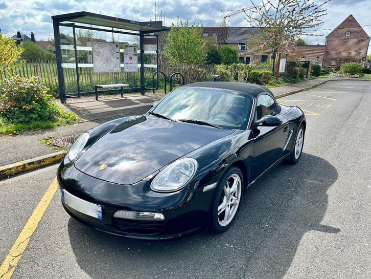 PORSCHE 987 BOXSTER 2.7 BOITE MANUELLE, Auto's, Porsche, Particulier, Boxster, Benzine, Cabriolet, 2 deurs, Handgeschakeld, Zwart