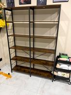 Étagère de rangement à 6 niveaux 30x120x170 cm Style indu, Ophalen, Zo goed als nieuw