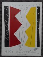 Aki Kuroda, Linogravure, plaquette 33 Galerie Adrien Maeght, Verzenden, Gelezen, Schilder- en Tekenkunst