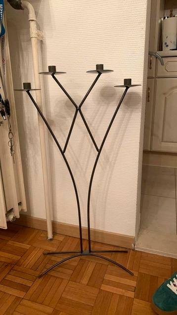Grand revendeur pour 4 bougies, Enlèvement, Comme neuf, Chandelier