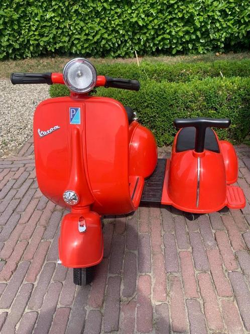 Vespa Rouge 150 VL1T avec side-car, Kinderen en Baby's, Speelgoed | Buiten | Skelters, Zo goed als nieuw, Overige merken, Duozit