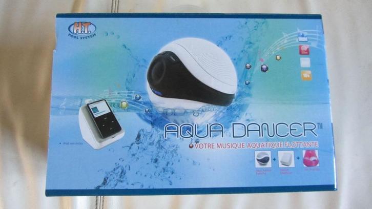 Aqua Dancer : Un Haut-parleur flottant pour la piscine, Jardin & Terrasse, Accessoires de piscine, Neuf, Enlèvement ou Envoi