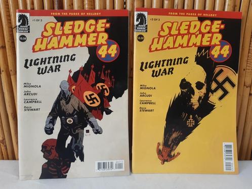 Comics Sledgehammer "lightning war" #1 & #2 par Mike Mignola, Livres, BD | Comics, Utilisé, Plusieurs comics, Amérique, Enlèvement ou Envoi