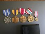Insignes 5 Amerikaanse, Verzamelen, Militaria | Algemeen, Verzenden