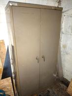 Metalen deurkast groen, Huis en Inrichting, Woonaccessoires | Kapstokken, Ophalen