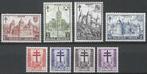 Belgie 1951 - Yvert/OBP 868-875 - Antitering / Kastelen (PF), Postzegels en Munten, Verzenden, Postfris, Postfris