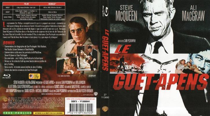 the getaway (blu-ray) nieuw, Cd's en Dvd's, Blu-ray, Zo goed als nieuw, Thrillers en Misdaad, Ophalen of Verzenden