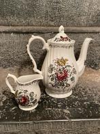 Anglais Myott Bouquet 2x pièces théière laitière, Antiquités & Art, Enlèvement ou Envoi